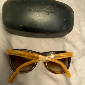 Ferragamo sunglasses with case